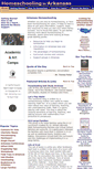 Mobile Screenshot of homeschoolinginarkansas.com